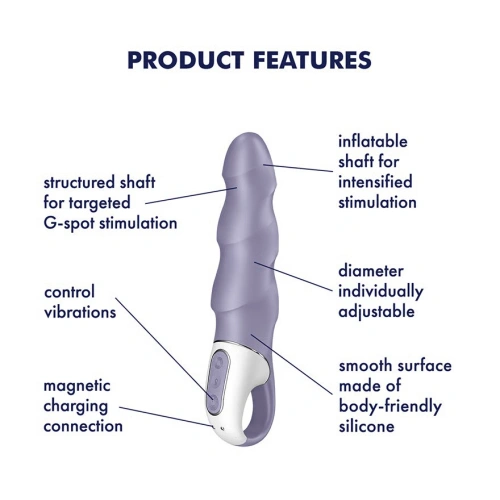 Satisfyer Air Pump 1 Надуваем G-спот вибратор [3]