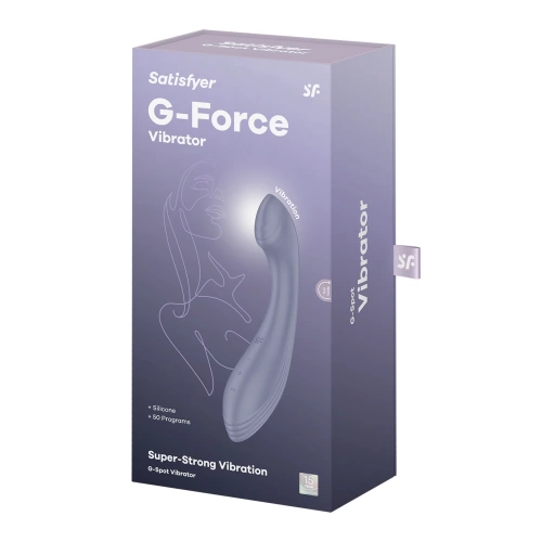 Презаредим силиконов G-спот вибратор Satisfyer G-Force виолетов [5]