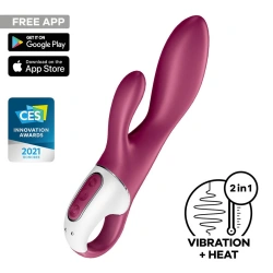 Рабит вибратор със затопляне и App Satisfyer Heated Affair