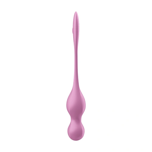 Вибриращи топчета  с App Satisfyer Love Birds 1 розови [2]