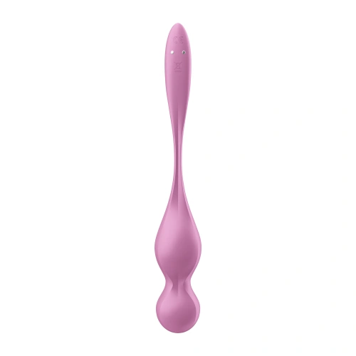 Вибриращи топчета  с App Satisfyer Love Birds 1 розови [4]