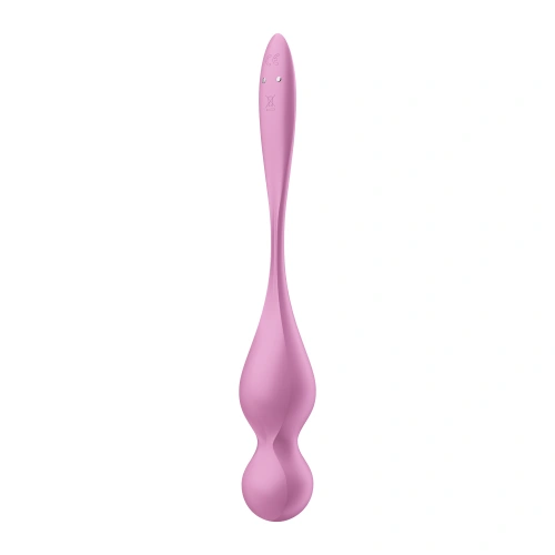 Вибриращи топчета  с App Satisfyer Love Birds 1 розови [3]