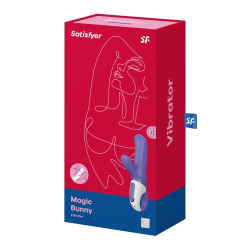 Презаредим рабит вибратор от силикон Satisfyer Magic Bunny [5]