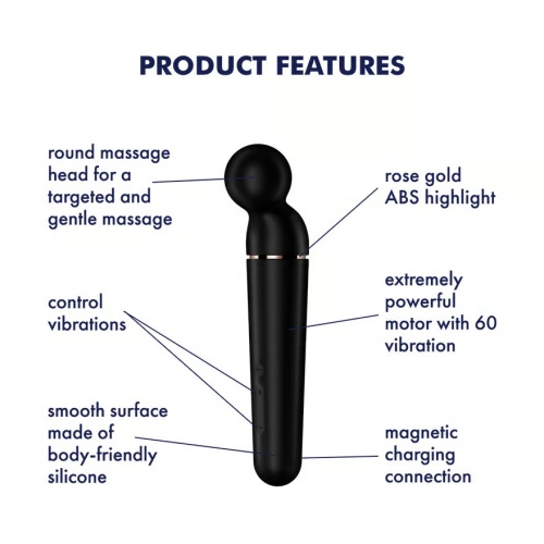 Мощен Wand масажор Satisfyer Planet Wand-er черен [2]