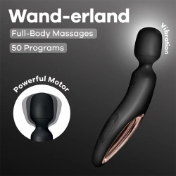 Мощен презаредим масажор Satisfyer Wand-erland