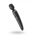 Голям мощен презаредим масажор от силикон Satisfyer Wand-er черен [3]