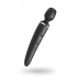 Голям мощен презаредим масажор от силикон Satisfyer Wand-er черен [4]