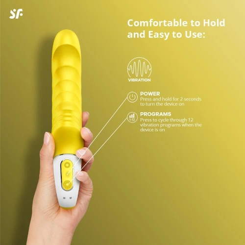Гъвкав G-spot вибратор Satisfyer Yummy Sunshine [4]