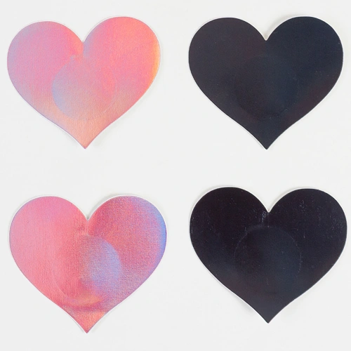 Комплект пастиси за гърди сърца Secret Play Wow Boobs