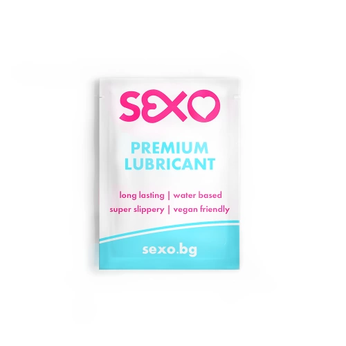 Пакетчета лубрикант Sexo Premium на водна основа 20 бр. х 3 мл. [1]