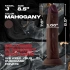 Двуслойно дилдо от силикон Shaft Model J 8,5" кафяво [5]