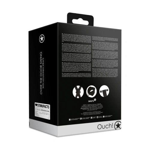 БДСМ кръстосани ограничители за врата Ouch! [7]