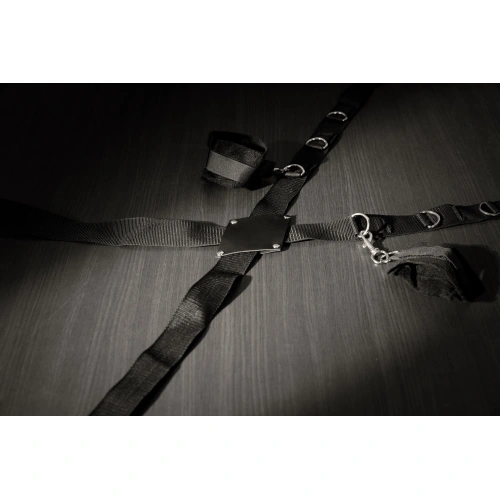 БДСМ кръстосани ограничители за врата Ouch! [5]