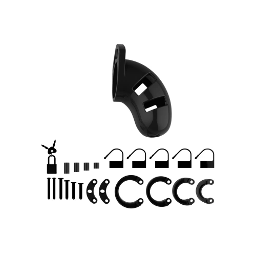 Пенис клетка ManCage 01 3,5" черна [1]
