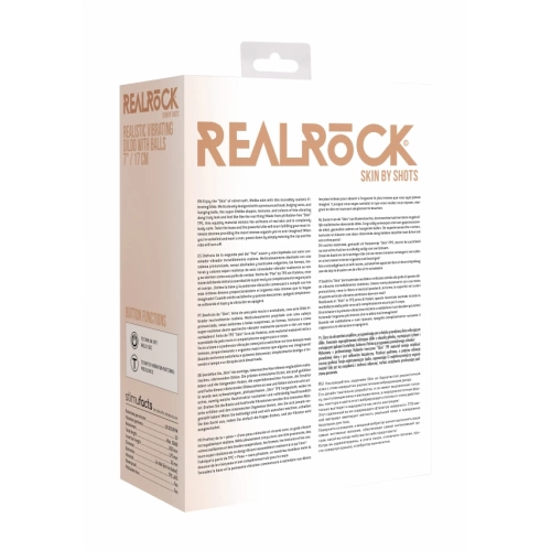 ​​Вибриращо реалистично дилдо от кибер кожа Real Rock 7” [8]