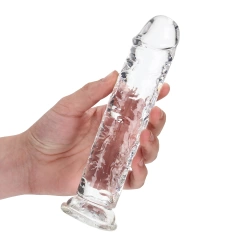 Джели дилдо Real Rock Crystal Clear 7" прозрачно