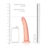 Реалистично дилдо Real Rock Slim 7" [5]