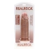 Голямо реалистично дилдо Real Rock Extra Thick 9" мока [4]