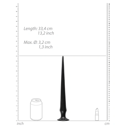 Дълго анално дилдо Ass Spike Dildo 34 см [2]