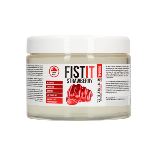 Ароматен фистинг гел-лубрикант Fist-It Strawberry 500мл