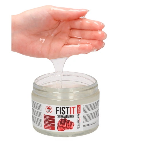Ароматен фистинг гел-лубрикант Fist-It Strawberry 500мл [3]