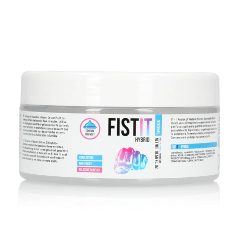Хибриден фистинг гел - лубрикант Fist it Hybrid 300 мл Хибриден фистинг гел - лубрикант Fist it Hybrid 300 мл
