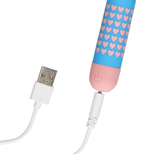 Презаредим булет вибратор Heart To Get  [6]