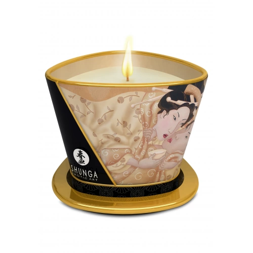 Масажна свещ с аромат на ванилия Shunga Desire