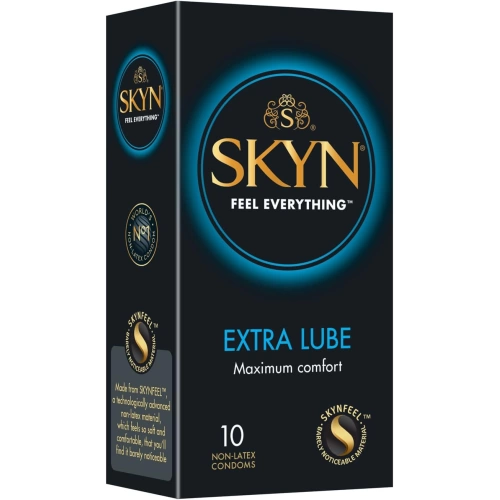 10 бр Нелатексови презервативи Skyn Extra Lube