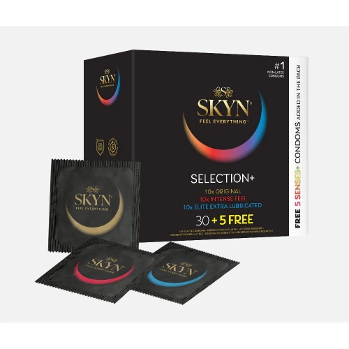 35 бр. Микс нелатексови презервативи Skyn Selection + [1]