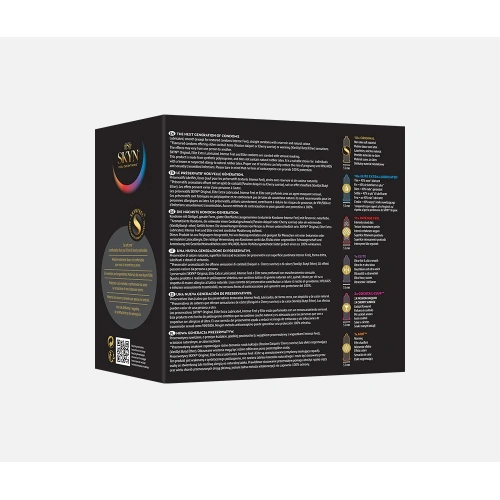 35 бр. Микс нелатексови презервативи Skyn Selection + [8]