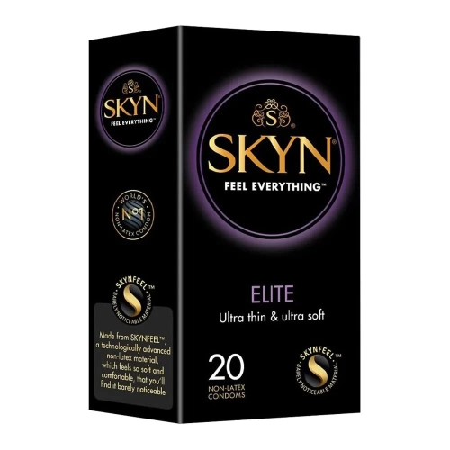 20 бр Нелатексови тънки презервативи Skyn Elite 