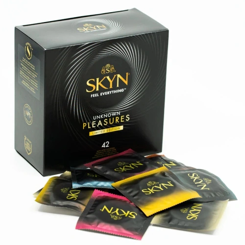 42 бр. Микс нелатексови презервативи Skyn Unknown Pleasure [1]