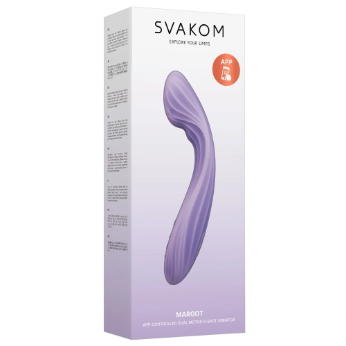 Svakom Margot Затоплящ G-спот вибратор с 2 мотора и App [21]
