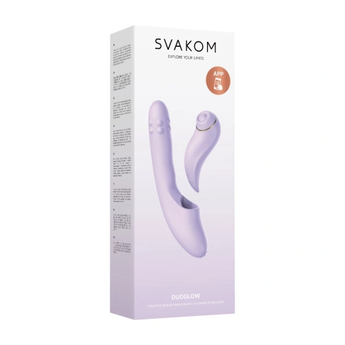 Svakom Duoglow рабит вибратор от две части с App [20]