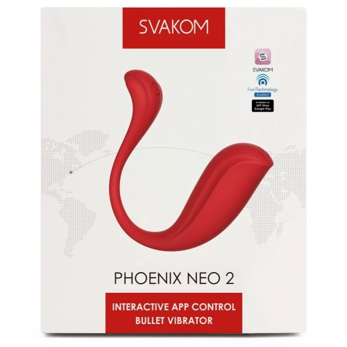 Интерактивен вибратор Svakom Phoenix Neo 2 с мобилно приложение [6]