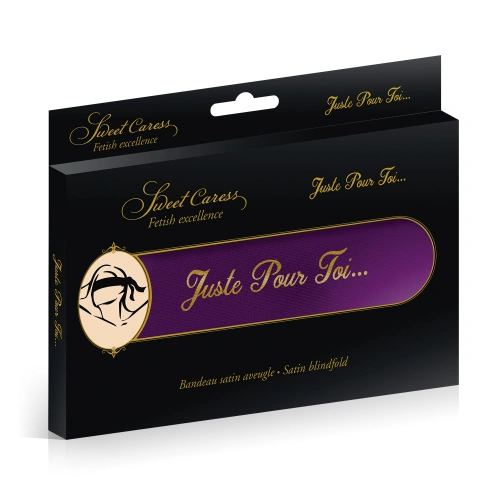 Сатенена лента за връзване Sweet Caress лилава [1]