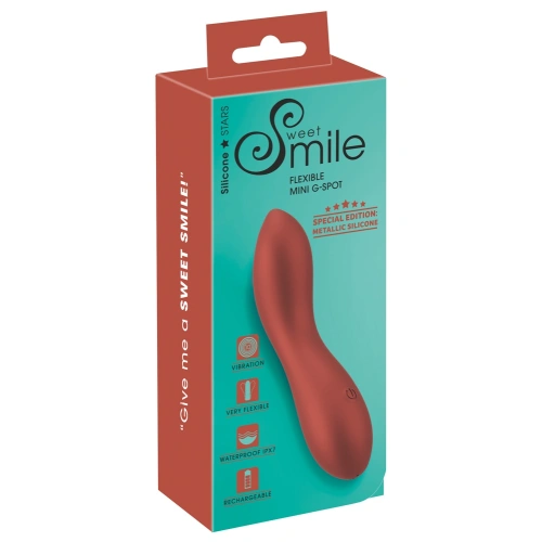 Гъвкав малък G-spot вибратор Sweet Smile [8]
