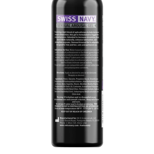 Възбуждащ гел лубрикант Swiss Navy Sensual Arousal 29.5 ml [3]