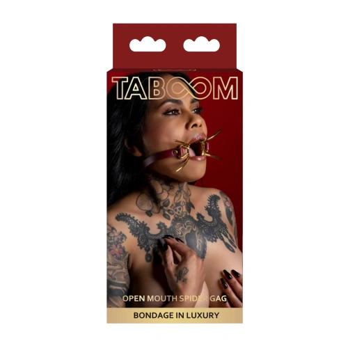 Метален ринг за уста Taboom Open Mouth Gag [4]