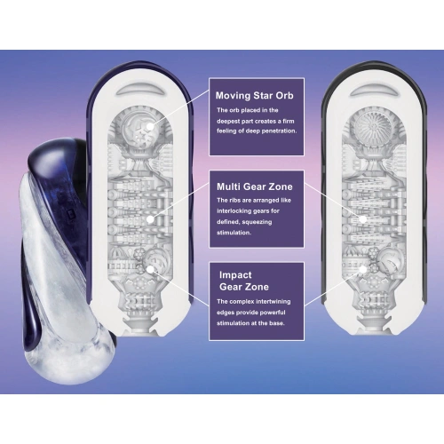 Tenga Flip 360 мастурбатор с релеф Pressure Pads [9]