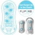 ​​Оригинален луксозен мастурбатор Tenga Flip Orb Blue Rush [5]