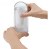 Луксозен мастурбатор от силикон Flip Zero Tenga Gravity бял [8]