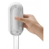 Луксозен мастурбатор от силикон Flip Zero Tenga Gravity бял [13]