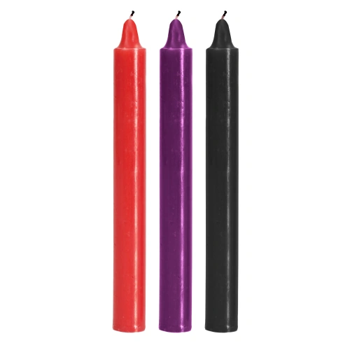3 бр. нискотемпературни свещи Japanese Drip Candles