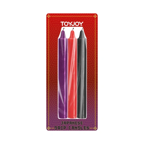 3 бр. нискотемпературни свещи Japanese Drip Candles [1]