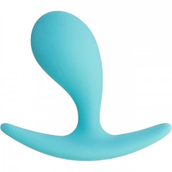 Мини анален плъг от силикон Blob тюркоаз