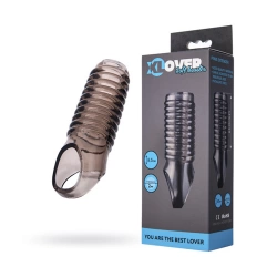 Релефен пенис удебелител Xlover 11 см.