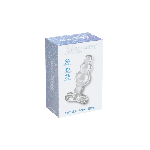 Анален разширител от стъкло Crystal Jewel [4]
