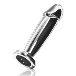 Вибриращ анален стимулатор от метал The Intruder L